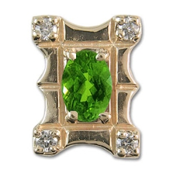 rkac38 Peridot Bracelet Slide 